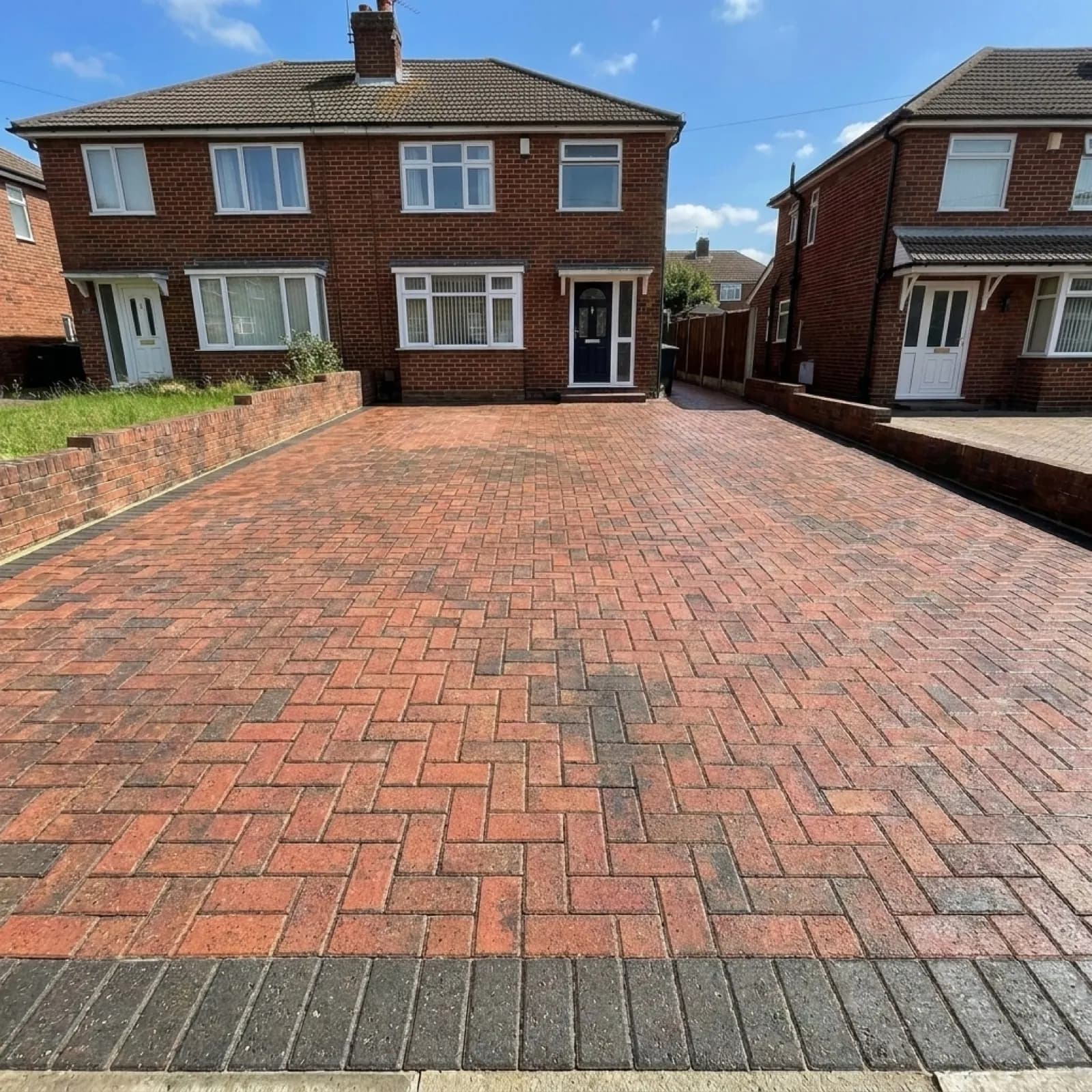 Driveway Moss & Weed Cleaning Essex — moss removal before and after